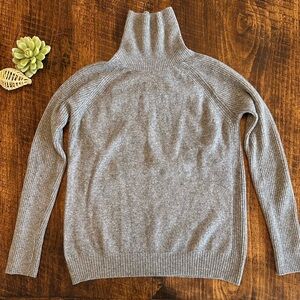 Liny Xin | 100% Superfine Merino Wool Turtleneck Sweater, Size M